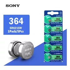 Pilas Baterias Original Reloj Sony 364 Sr621sw Paquete De 5