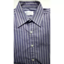 Camisa De Hombre Monsieur Givenchy Rayada Importada Talle 38