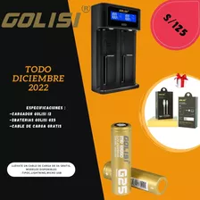 2batería Golisi G25 + Golisi I2- Golisi Technology Perú