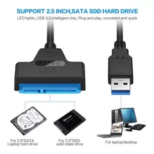 Cable Usb 3.0 A Sata 22 Pin 2.5 Disco Duro Estado Sólido 5g