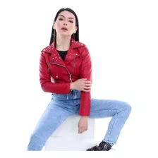 Chaqueta Chamarra Dama Cuerotex Forrada