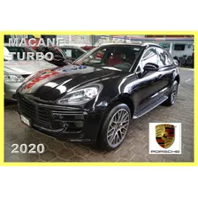 Porsche Macan Turbo 2020. Único Dueño. Impecable.