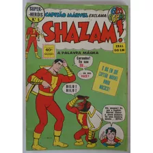 Super-heróis: Shazam 1ª Série N° 5 Ebal Mai-jun 1974