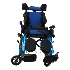 Silla De Ruedas Pci Reclinable Azul