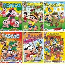 Revista Turma Da Mônica 50 Gibis Novos Sem Repetição.