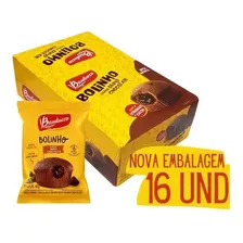 Bolinho Bauducco Duplo Chocolate 40g - Display C/16 Unidades