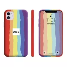 Capinha Case Arco Iris Orgulho Lgbt P/ iPhone 12 /12 Pro Max