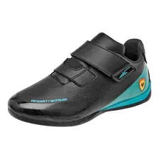 Tenis Apoort A212 Para Joven Color Negro E6