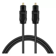 L3nz Cable De Audio Óptico Tipo Toslink Slim 1.8m