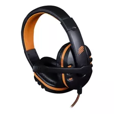 Headset Gamer Action Oex Hs200 Conector P2 Preto E Laranja