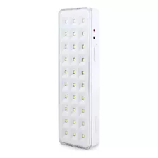 Kit 3 Lâmpada Luminária De Emergência 30 Leds 2w Branca Nf