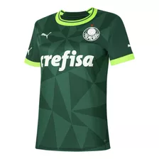 Camisa Palmeiras Jogador Home Feminina Puma 