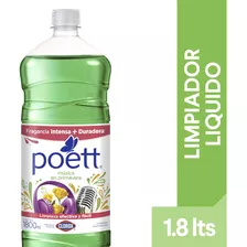 Limpiador Líquido Poett Música En Primavera 1800 Ml