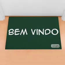 Tapete Capacho Bem Vindo 60x40 - Várias Cores - Ca544