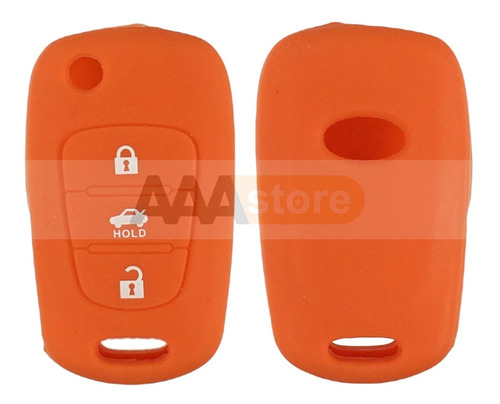 Funda Silicon Protector Llave Hyundai Accent Elantra Solaris Foto 10