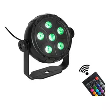 Mini Protón Luz 6 Leds Alta Luminosidad Rgb Audioritmico Usb