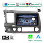 Radio Android Car Stereo 2006-11 Para Honda Civic Gps Fm Wif