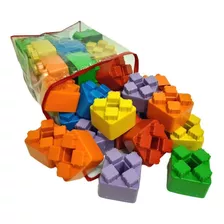 Blocos De Montar Grande 36 Peças Brinquedo De Plastico Novo