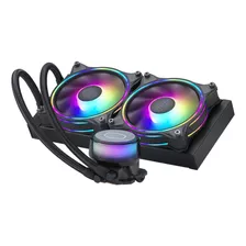 Refrigeración Líquida Cooler Master Ml240 Illusion Argb Black 240mm Mlx-d24m-a18p2-r1 Gamer Para Intel Y Amd