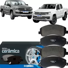 Pastilha De Freio Dianteira Cerâmica Cobreq Amarok 2.0 16v