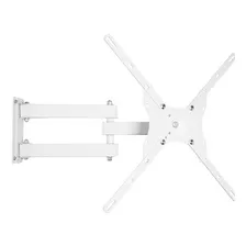 Suporte Tv Articulado Tri Articulado 32 40 42 50 55 Branco