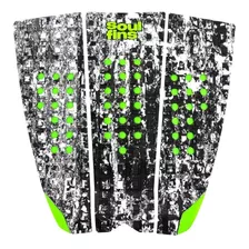 Deck Surf Antiderrapante - Soul Fins Camo Cinza/verde 46