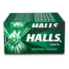 Bala Halls Drops Sabor Menta C/21 588g - Mondelez