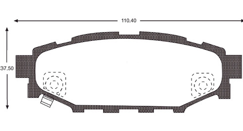 Pastillas Traseras Subaru Legacy 2015 Foto 4