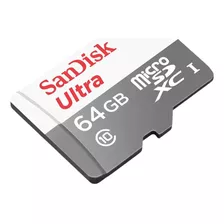 Cartão De Memória Sd 64gb 10 Sandisk Ultra Micro Xc Original