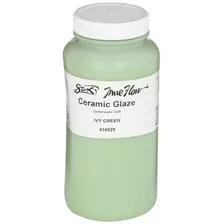 Sax 416929 True Flow Gloss Glaze - 1 Pint - Ivy Green