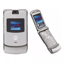 Motorola Razr V3 Nuevo En Caja Desbloqueado Telcel Gsm Gris Plateado