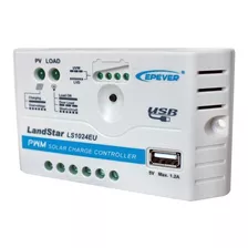 Controlador Solar Pwm 12/24v 10a Epever Salida Usb Ls1024eu