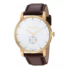 Reloj Hombre Wenger 01.1741.124 Cuarzo Pulso Marron En Cuero