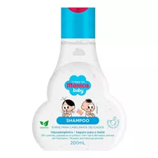  Shampoo Turma Da Mônica Baby Vegano Para Bebê 200ml