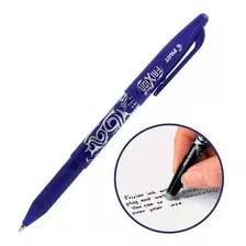 Caneta Que Apaga Azul Ponta Fina 0.7mm Frixion - Pilot