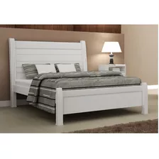 Cama Casal Cabeceira Com Detalhes Arezzo Rufato Branco Ig