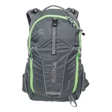 Mochila Curtlo Trail Lite Cinza E Verde 23 Litros