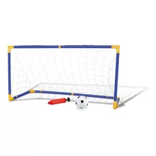 Golzinho Trave De Futebol Dm Toys Brinquedo Menino Com Bola