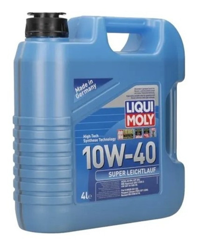 Aceite Liqui Moly 10w40 S. Volkswagen Eurovan 99/00 2.8l Foto 2