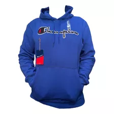 Sudadera Champion Con Forro Polar Logo Bordado Y Capucha