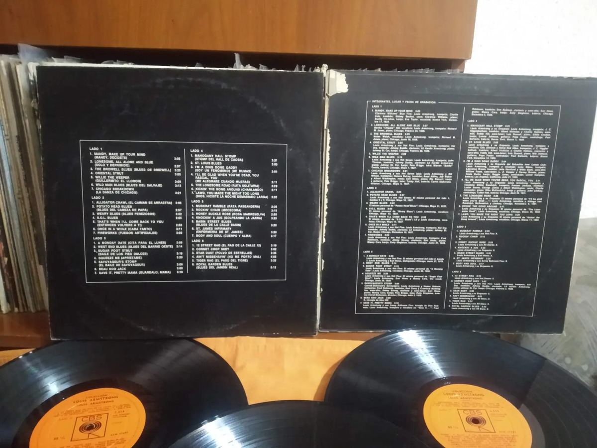Louis Armstrong - Colección - vinilo 1980