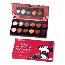 Paleta De Sombras Minnie Mouse 12 Colores Etienne