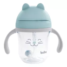 Copo De Gatinho Com Alça Azul - Buba Toys