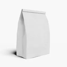 100 Saco Sos Papel Branco Liso 15kg Grande Delivery Entrega