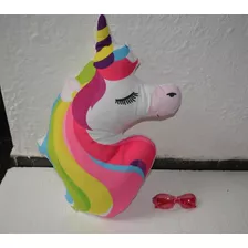 Lote Almohadón Unicornio Y Lentes Sol My Little Pony Hasbro