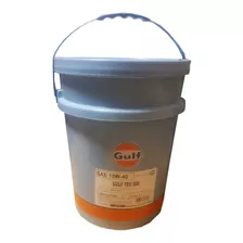 Aceite Semisintetico 10w40 Gulf Tec Balde 20 Litros