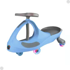 Carrinho Gira Gira Car Até 100 Kg C/ Led Azul Gir086az Fenix