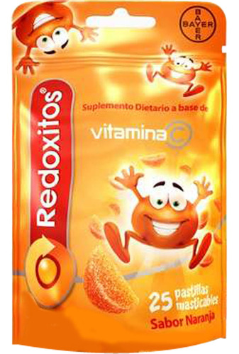 Redoxitos Suplemento Dietario Vitamina C X 150u Original Sabor Naranja