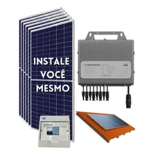 Kit Solar Microinversor Tsun Mp3000 - 450 Kwh P/ 6 Placas