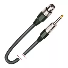 Cable De Micrófono Xlr3 Hembra - Jack 1/4'' 10m. Mk31. Mark.